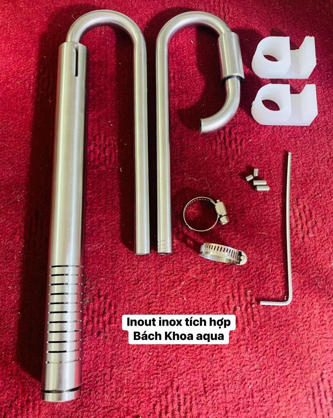 IN OUT Inox  lọc váng tích hợp đủ kích thước Fi12 / FI16 / Fi20